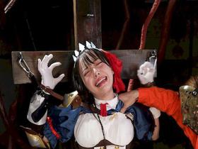 同人AV　ムチムチ爆乳レイヤーに拘束縛りの調教快楽を施す　サンプル画像07